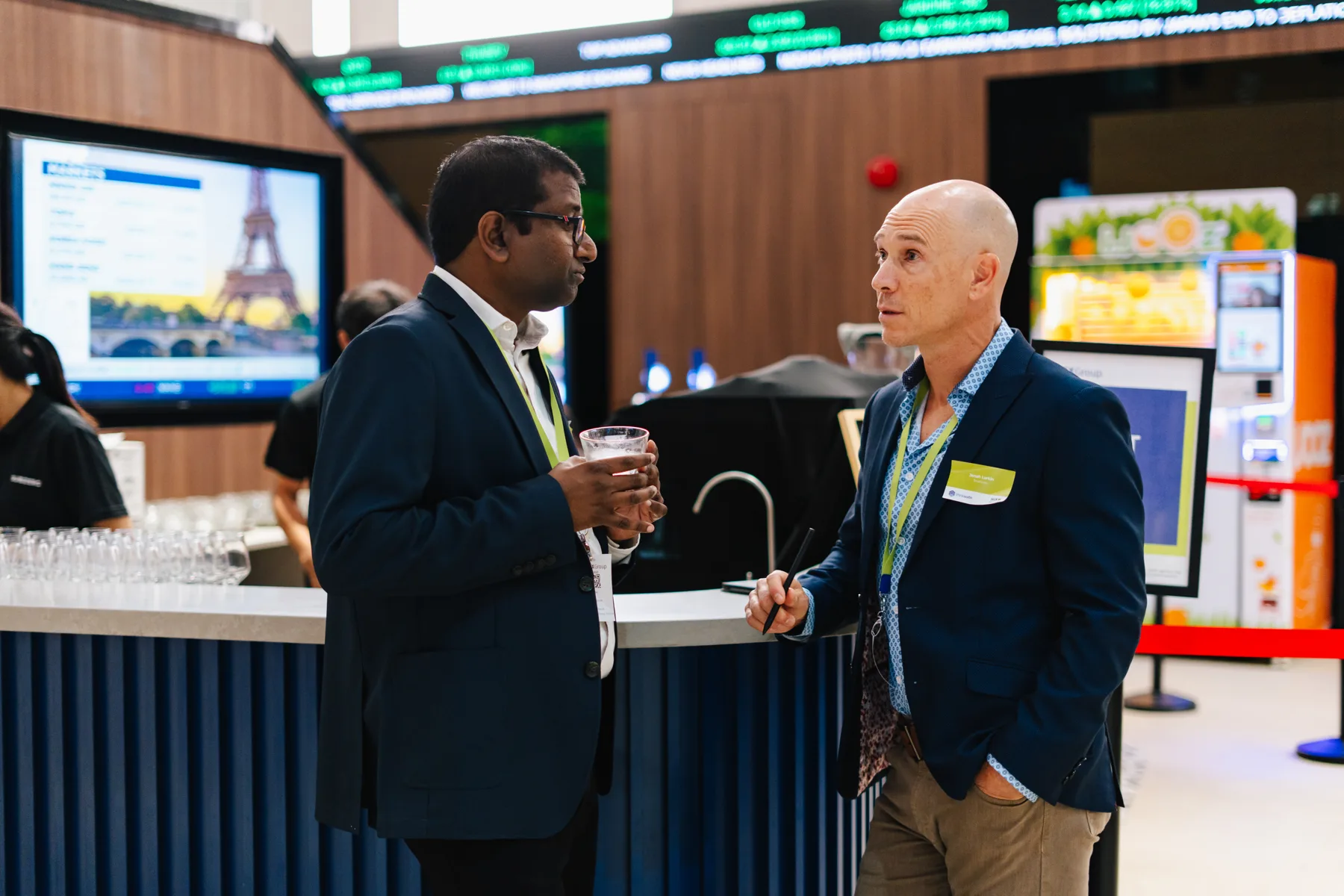 Jonah Larkin in conversation with a founder